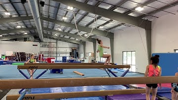 Alex Routsis- Class of 2023- Front tuck on Beam