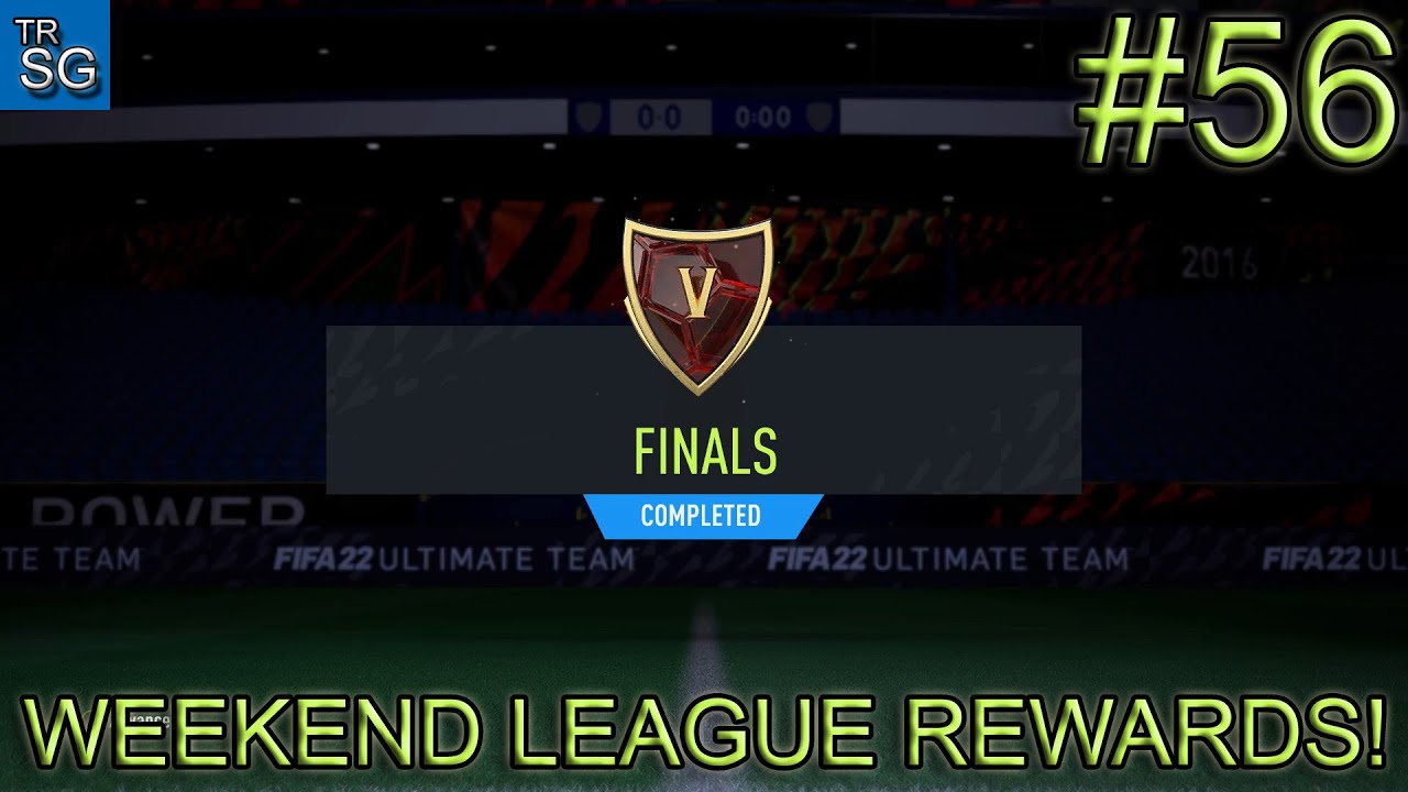 FIFA 22 - MY WEEKEND LEAGUE CHAMPIONS FINALS REWARDS (WALKOUT)! #56