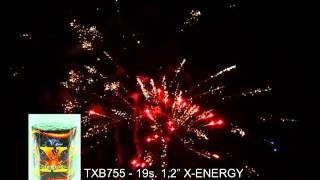 Fajerwerki TXB755 X Energy 19s 1 2  Pyropood
