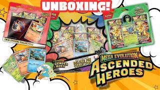 MEGA HITS! Pokémon Ascended Heroes Pin Collection Unboxing   More!  #gifted