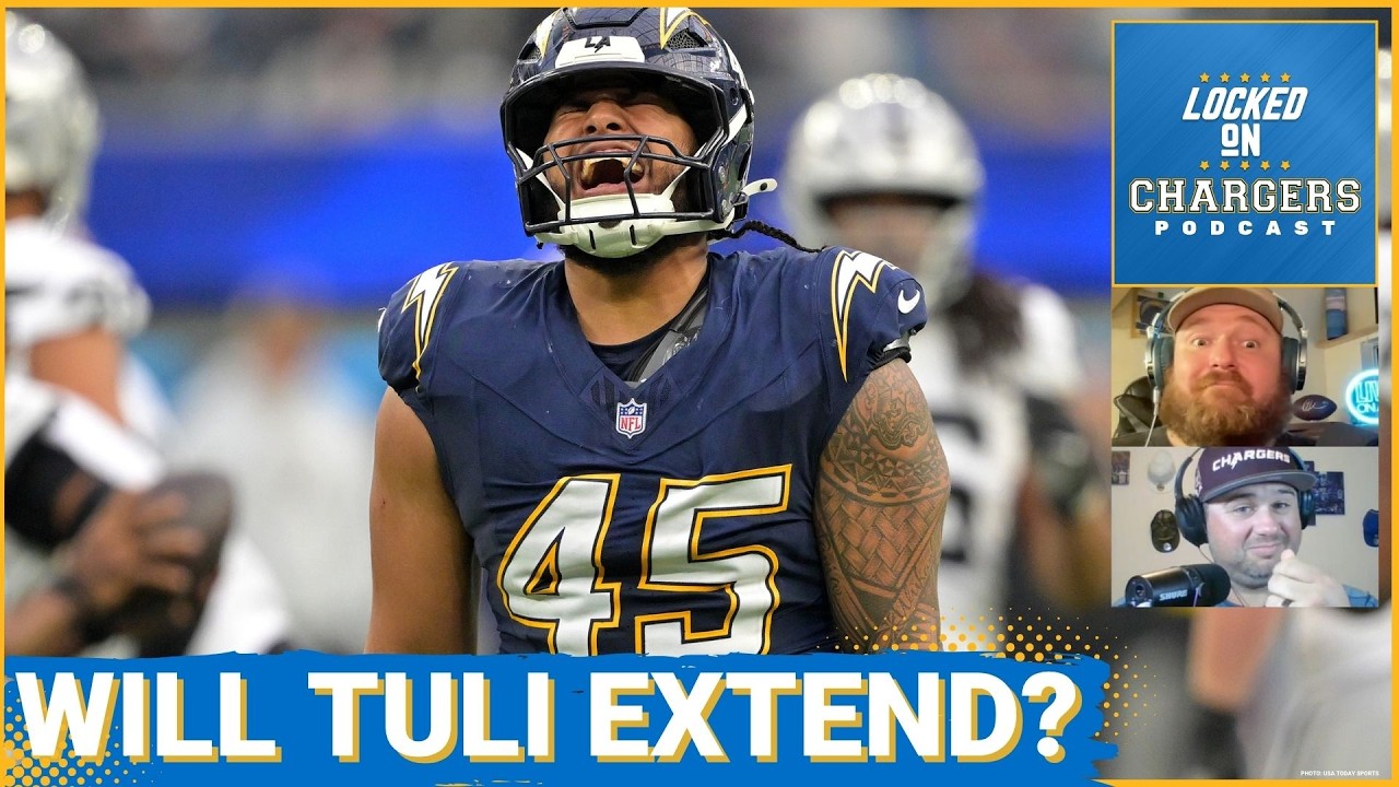 PROVE IT: Tuli Tuipulotu Extension May NOT Get Done if the Chargers Pass Rusher Wants Top Dollar PROVE IT: Tuli Tuipulotu Extension May NOT Get Done if the Chargers Pass Rusher Wants Top Dollar