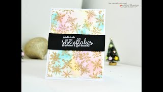 Unity Quick Tip: Pastel Watercolor Background + Gold Embossing