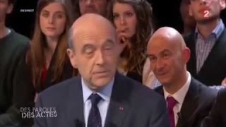 Alain Juppé facing François Hollande live