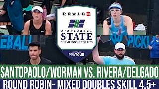 Gabriela Rivera/Mike Delgado vs. Angelina Santopoalo/Chirs Workman - Round Robin