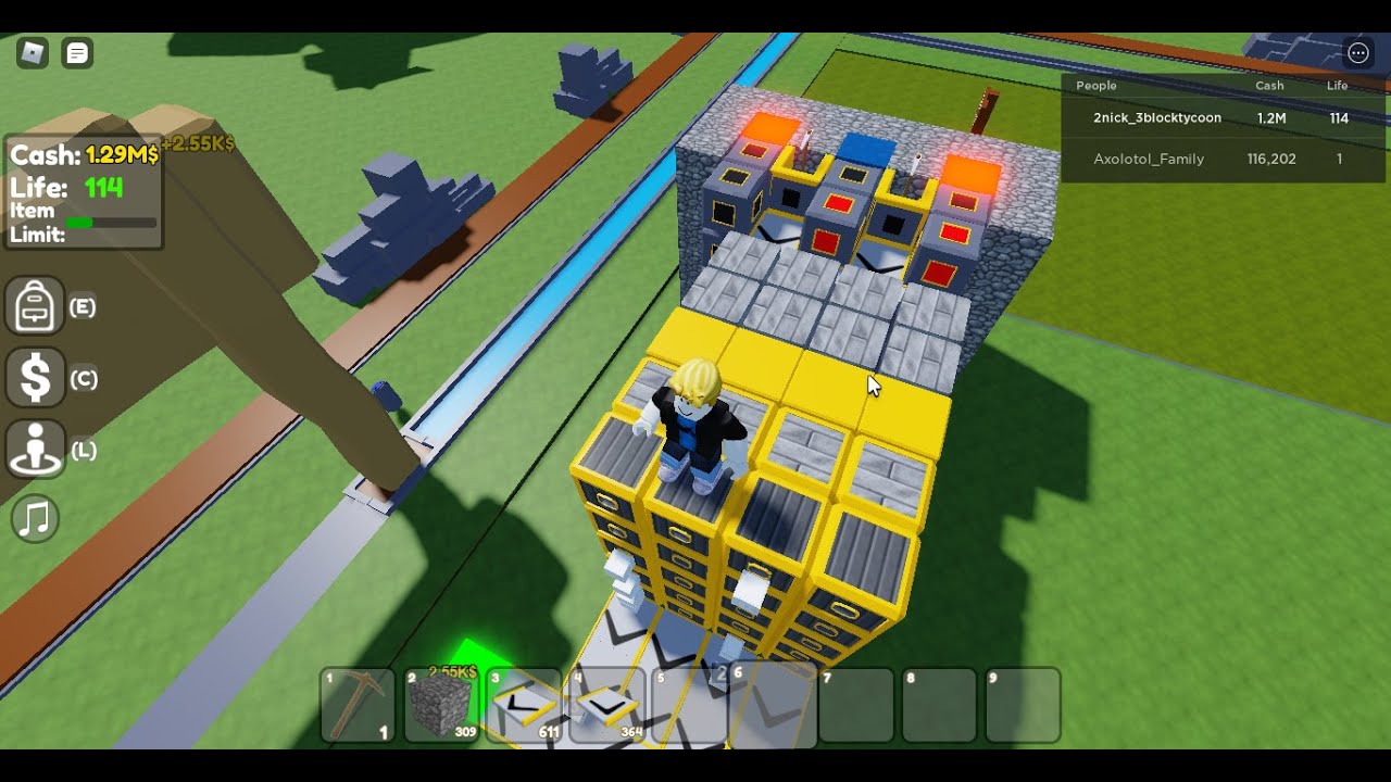 Stack Cobble - HowTo Make Stack Cobble Farm? [Life:114] EP#60 in Roblox ...