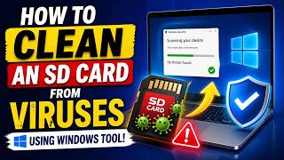 How to clean an SD card from viruses using windows tool! screenshot 4