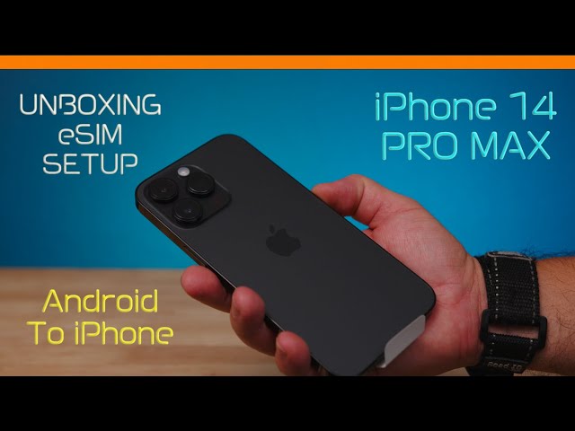 iPhone 14 Pro Max - Unboxing, Setup and First Look 