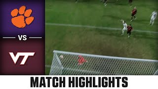 Clemson vs. Virginia Tech Match Highlights | 2024 ACC Men’s Soccer