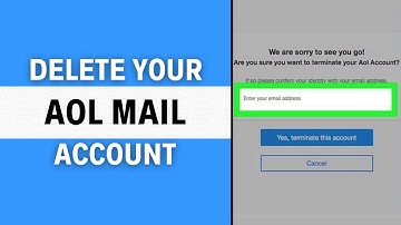 How to Delete AOL Mail Account (Permanently)