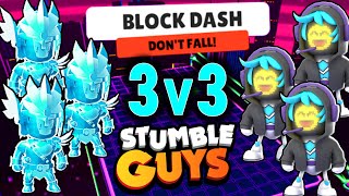 Endless Block Dash 🤯🤯🤯. Stumble Guys