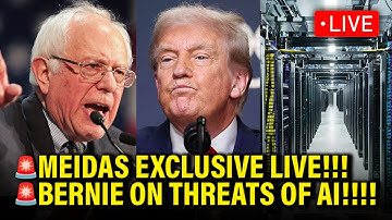 LIVE: Bernie HOLDS MAJOR TALK on THREATS OF AI…EXCLUSIVE!!