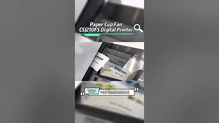 Paper cup sheet digital printing machine CSJ210FS hot sell printer