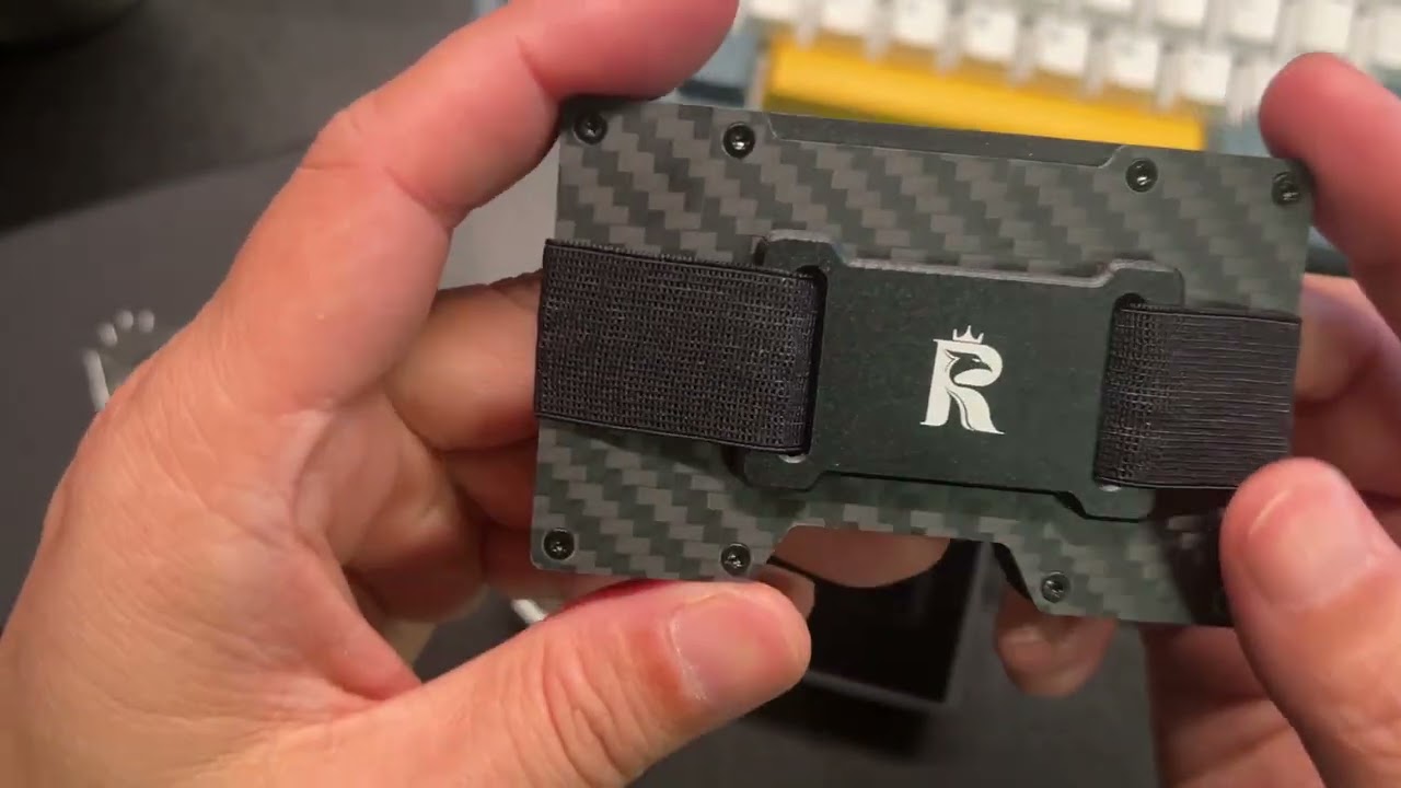 Unboxing ROYAL KIT RFID Blocking Aluminum Metal Air Tag Wallets for Men with Cash Strap