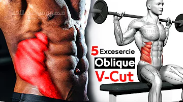 اقوى تمارين للبطن وعضلات جانبية للبطن Obliques V Cut Abs 