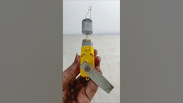 How to Generate Electricity With Drone Motor - DCMotor#dcmotor#tech#shorts#youtubeshorts