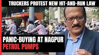 Long Queues At Maharashtra Petrol Pumps As Protests Trigger Panic-Buying