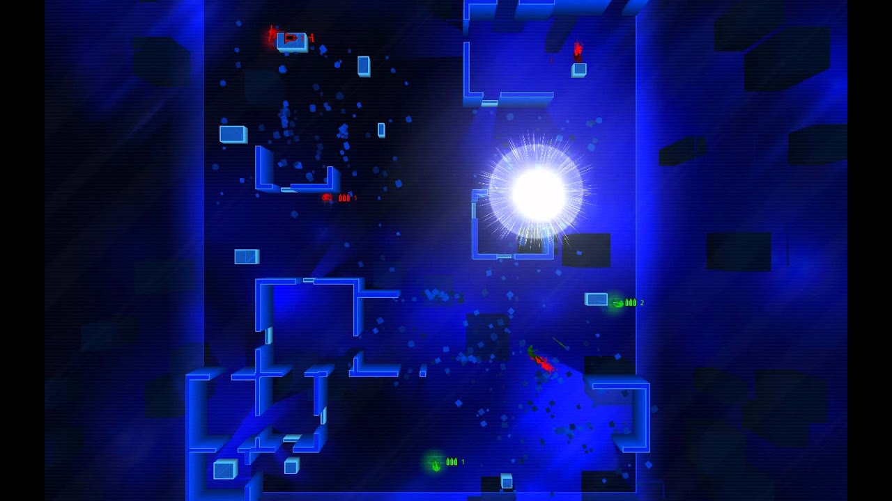 Frozen Synapse: Joaby (green) vs MrSmoke (red) - Dark Extermination