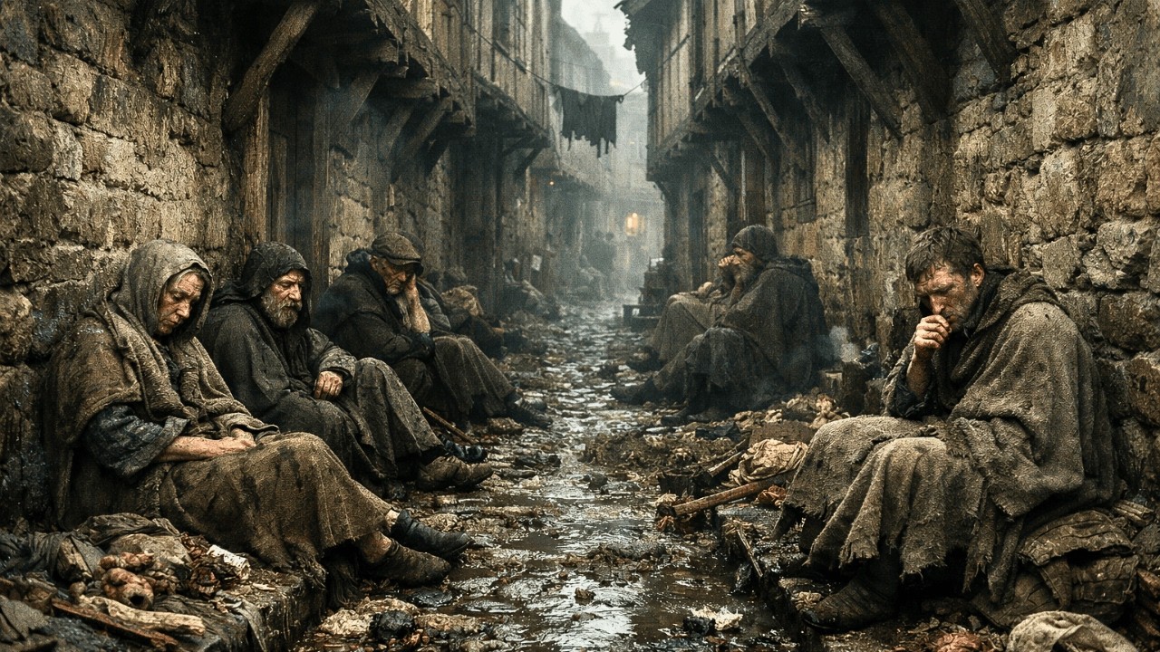 Wie das Leben in Europa während des Schwarzen Todes war — 1348