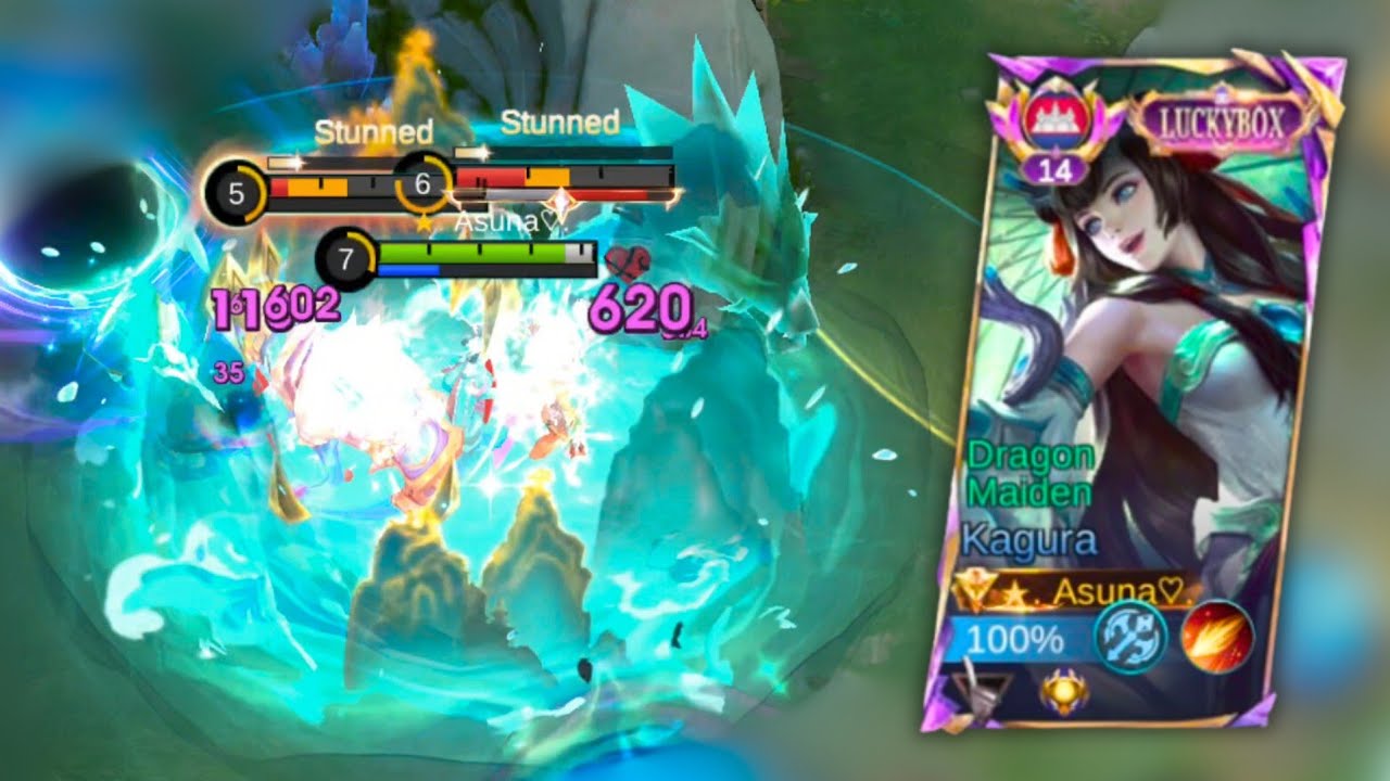 Using Kagura Lucky Box Skin Before Revamp ✨ | Mobile Legends