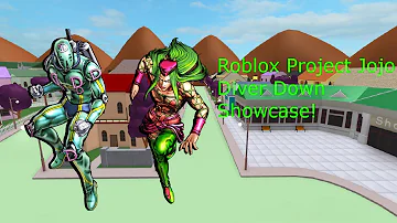 Roblox Project Jojo Diver Down Showcase!