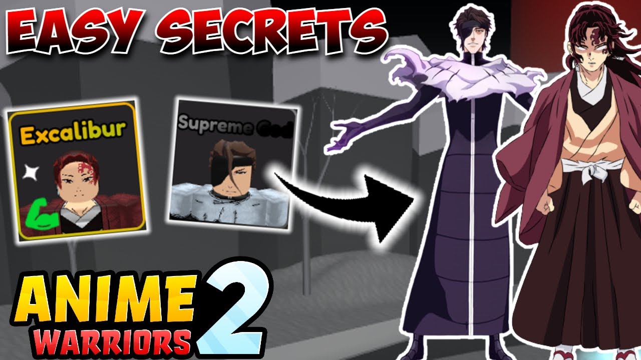 I Hatched The Best Secret Warrior In Anime Warriors Simulator 2 roblox! 