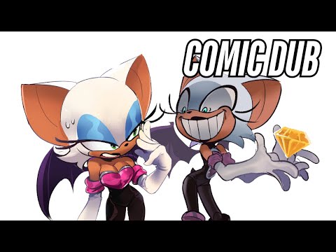 Rouge the Bat and Her Batty Doppelganger | Sonic Comic Dub by @BenSadfleck