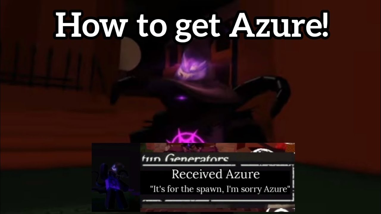 Azure Rework Roblox How to get Azure in Roblox Forsaken (NEW KILLER) - YouTube