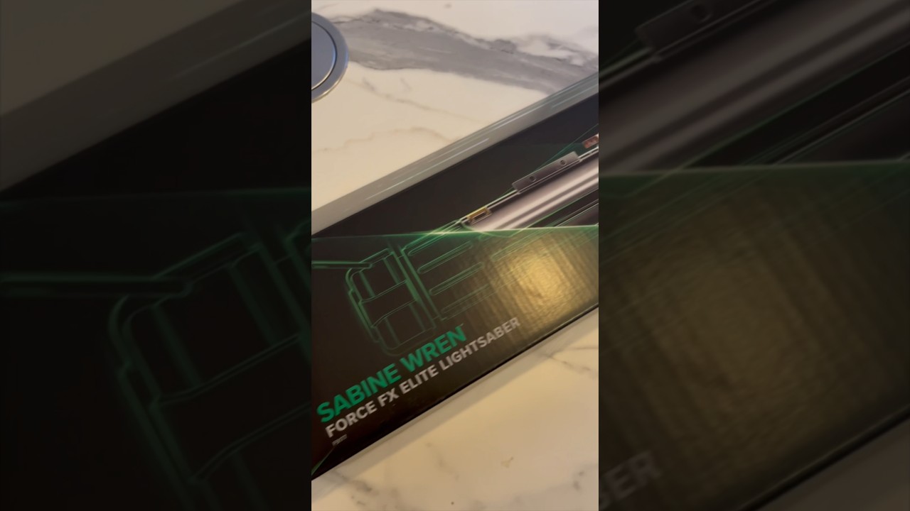 NEW Sabine Wren Force FX Elite Lightsaber Day!! 