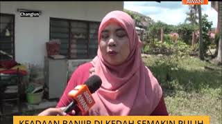 Keadaan banjir di Kedah semakin pulih