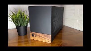 Fractal Terra Graphite Mini Itx Pc Build Asrock B650I, Ryzen 5 7500F, Rx 6750 Xt Red Devil