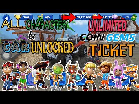 ALL THINGS ARE UNLOCKED FREE |MOD APK||BEACH BUGGY RACING| |GAMINGFORYOUZ|
