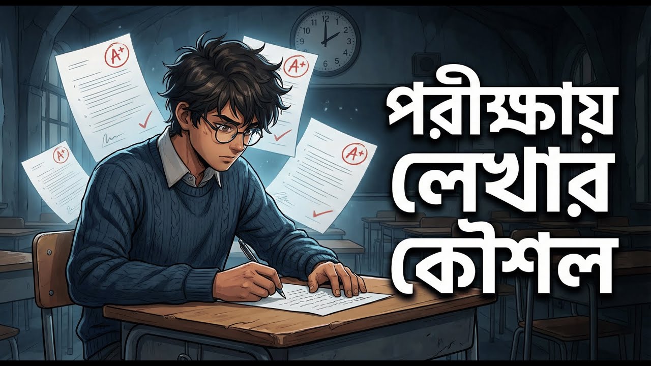 টপারদের মতো উত্তর লেখার কৌশল | পরীক্ষার জন্য স্পেশাল ভিডিও 🔥 Board Exam Motivation Bangla