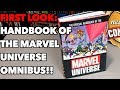 FIRST LOOK: Official Handbook of the Marvel Universe Omnibus!