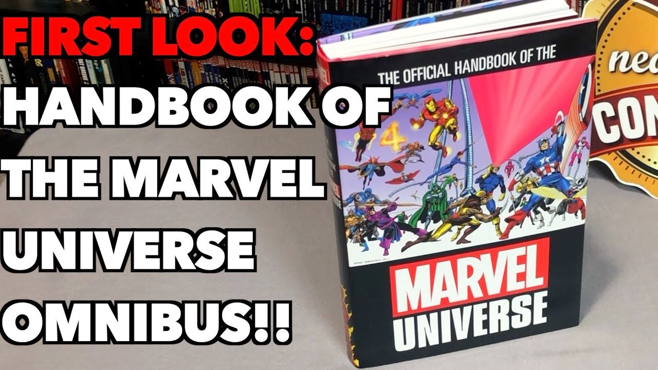 FIRST LOOK Official Handbook of the Marvel Universe Omnibus! YouTube