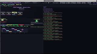 Real-Time Multi-threaded Application Simulator