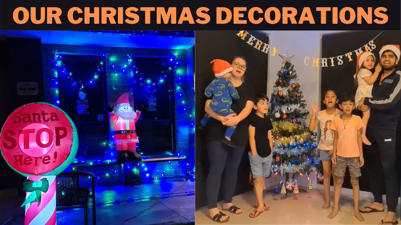 OUR CHRISTMAS DECORATIONS LOVELEEN VATS & COURTNEY VATS YouTube