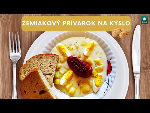 Zemiakový prívarok na kyslo.  Zasýti celú rodinu. 👨‍👩‍👧‍👦