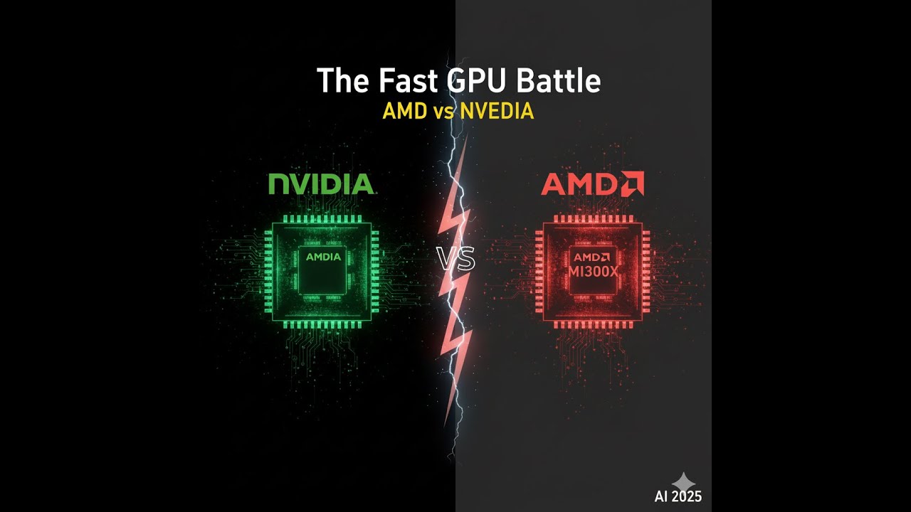 AMD vs NVIDIA: The Fast GPU Battle That Could Redefine AI in 2025 ...
