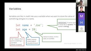 Week 8: Intro to JavaScript / Human Centered Design