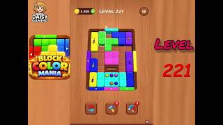 Block Color Mania Level 221 Walkthrough