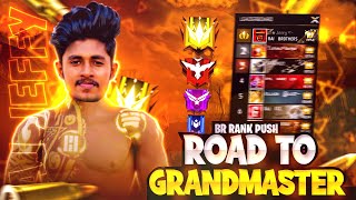 🔴Live On🔴Road To Grandmaster Live Stream 😱🔥GRANDMASTER PUSH {DAY - 3}🔥||Garena-FreeFire Max #ajjeffy