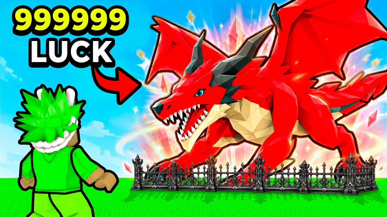 ich aktiviere UNENDLICH GLÜCK in MEINEM ROBLOX SPIEL!