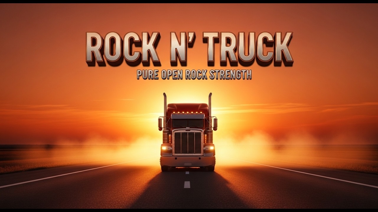 American Highway Rock Power – Ultimate Truck Songs | Rock N Roll Las Vegas #AmericanRock #TruckMusic