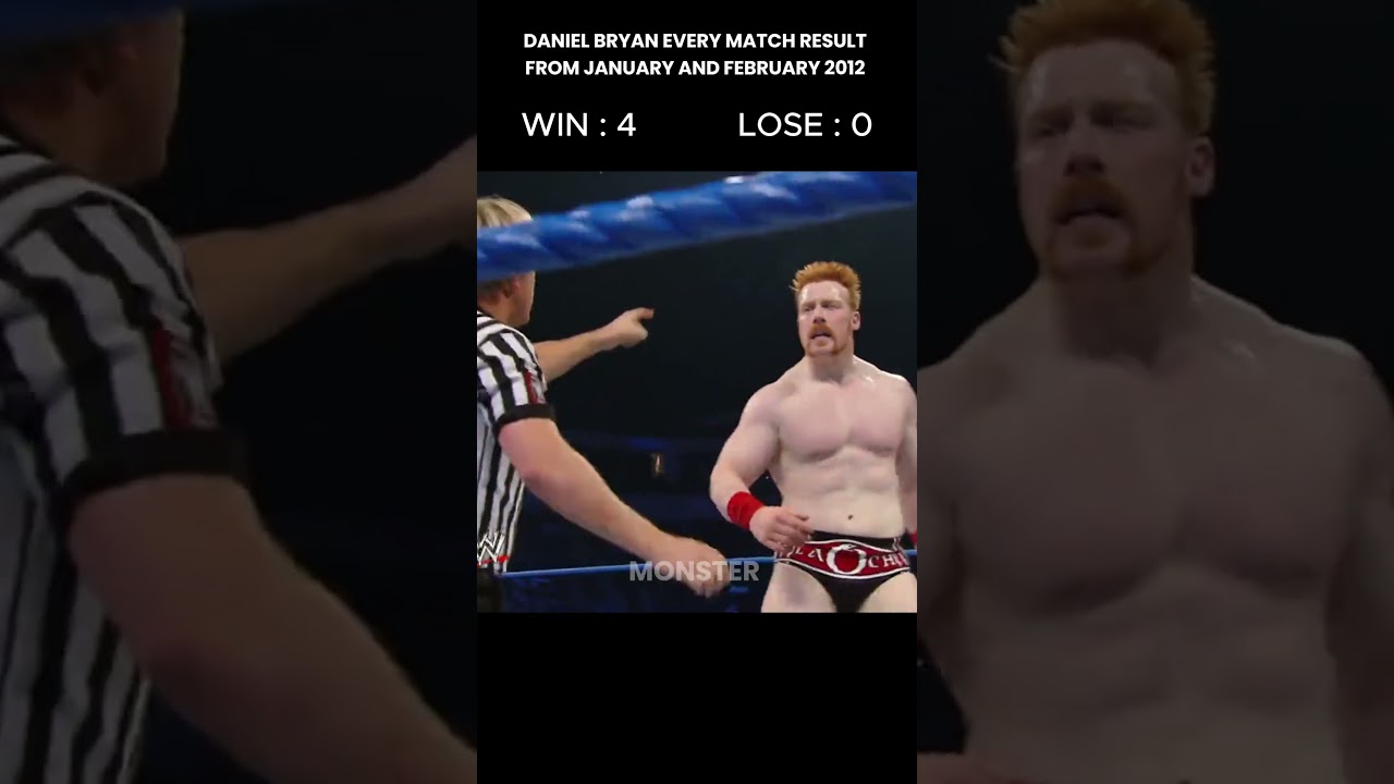 Daniel Bryan EVERY MATCH RESULT FROM JANUARY AND FEBRUARY 2012 