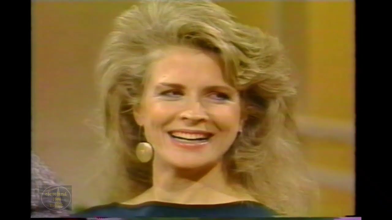 Murphy Brown cast on Phil Donahue 1989 Candace Bergen Faith Ford