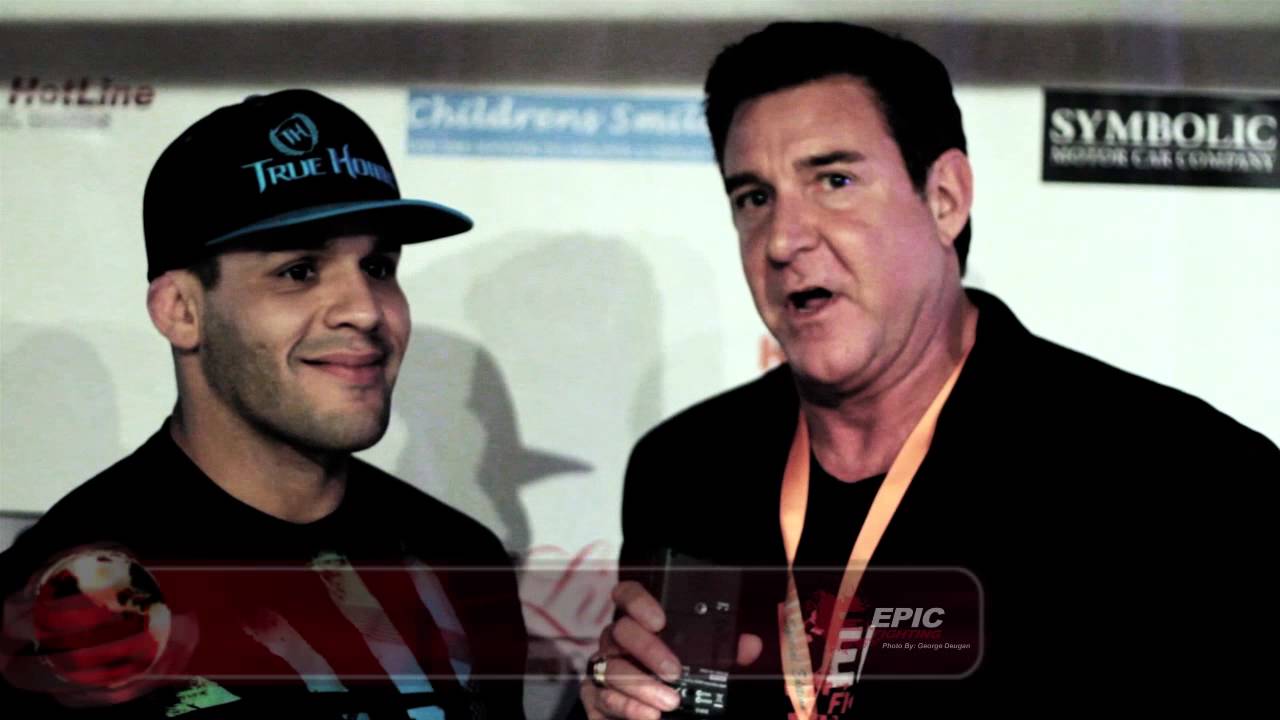 Epic 15 Fight Night, Carlos Kremer interviews Morongo, Faria and CEO Jason Stewart mixed martial arts nantes