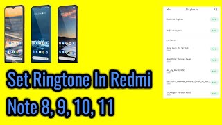 How to set ringtone in redmi note 8, 9, 10, 11. 2022 screenshot 5