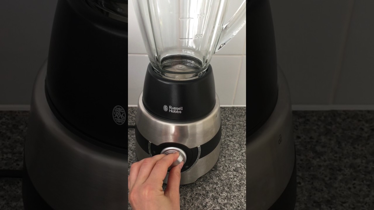 Russell Hobbs Glass Jug Blender 18087, 1.5 L, 500 W - Stainless Steel