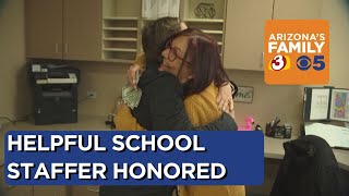 Gilbert teacher Pays It Forward to helpful school administrator