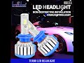 02111 Turbo Head Lamp LED Headlight Mobil T1 H4 H7 H8 H11 H1 9005 HB3 9006 HB4 LED Fog Lamp Utama